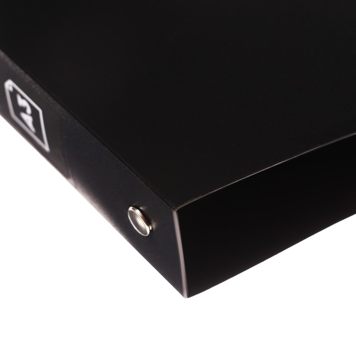 Папка на 4 кольцах А3, Calligrata  Папка на 4 кольцах А3, Calligrata "Standard" 27мм, 800 мкм, горизонтальная, чёрная