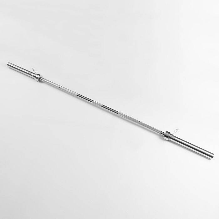 Гриф Олимпийский тренировочный  220 см, d=50, вес 20 кг, с замками, Гриф Олимпийский тренировочный  220 см, d=50, вес 20 кг, с замками,