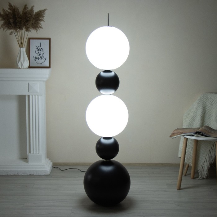 Торшер  Торшер "Балби " LED 18Вт 4000К черный 40х40х158см