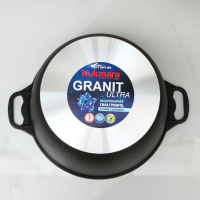 Кастрюля Granit ultra, 10 л, d=32.5 см, h=25.5 см, антипригарное покрытие, цвет коричневый