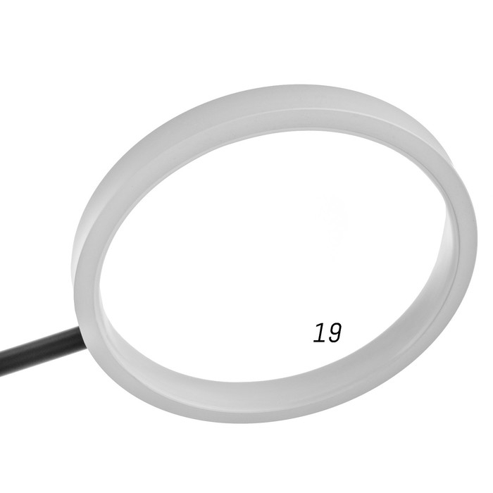 Люстра с ПДУ 2299/13WT LED 256Вт 3000-6000К белый 106х106х18 см BayerLux