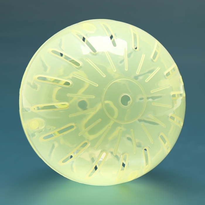 Шар для грызунов 12 см, жёлтый Шар для грызунов 12 см, жёлтый