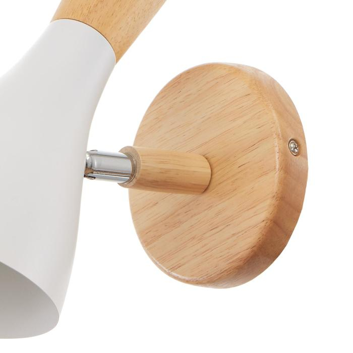 Бра 1067/1WT E27 60Вт белый 20х20х25 см