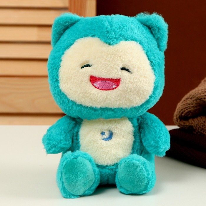 Мягкая игрушка «Улыбака», 22 см, цвет бирюзовый Мягкая игрушка «Улыбака», 22 см, цвет бирюзовый