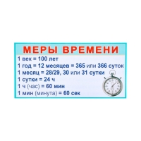 Набор карточек-закладок "Для начальной школы" 3-4 класс, 10 карточек, 20x10 см