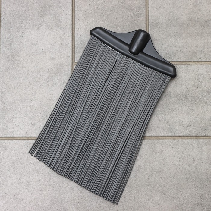 Метла полипропиленовая «Плоская», без черенка, цвет МИКС Метла полипропиленовая «Плоская», без черенка, цвет МИКС