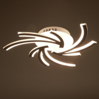 Люстра с ПДУ 59114/3 LED 72Вт 3000-6000К диммер белый 50х50х6 см BayerLux