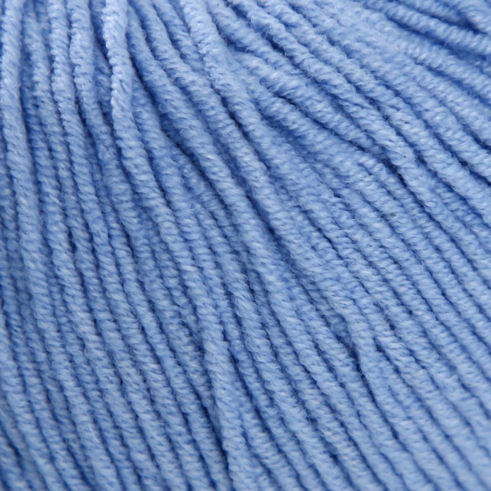 Пряжа Пряжа "Jeans" 55% хлопок, 45% акрил 160м/50гр (15 голубой)