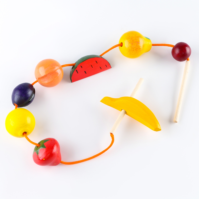 Бусы «Фрукты-ягоды» цветные Бусы «Фрукты-ягоды» цветные