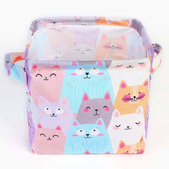 Органайзер для хранения белья, кофр водонепроницаемый «Котики», 14,5 х 13,7 х 14 см. Органайзер для хранения белья, кофр водонепроницаемый «Котики», 14,5 х 13,7 х 14 см.