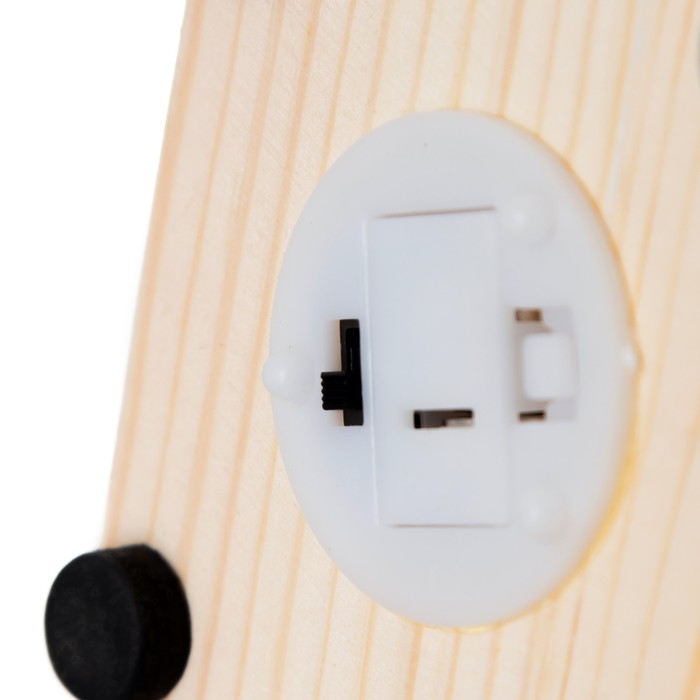 Ночник колба Ночник колба "Два мишки с шарами" LED от батареек LR44 8х8х17 см RISALUX