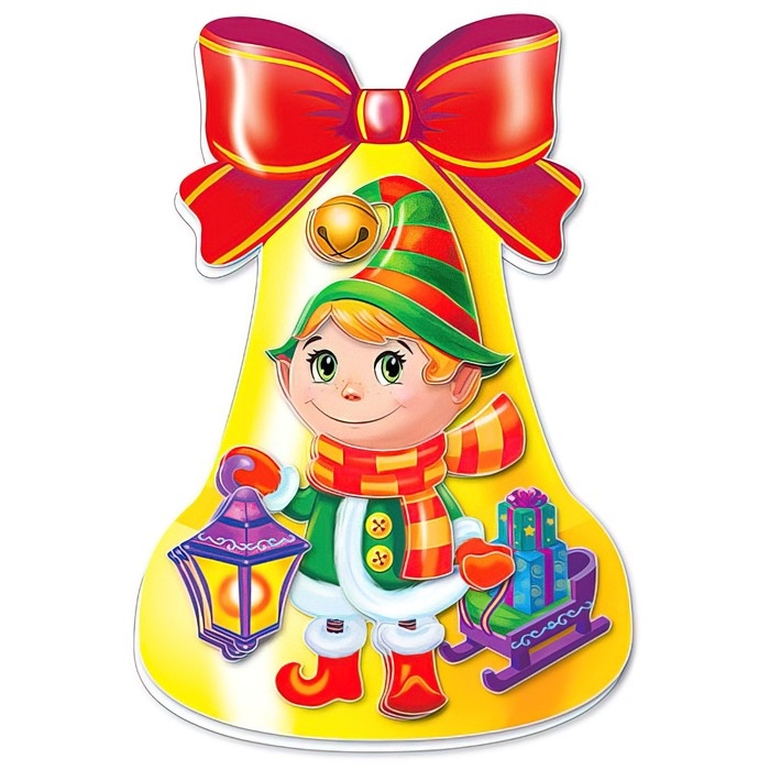 Набор для изготовления открытки «Новогодний колокольчик. Гномик» Набор для изготовления открытки «Новогодний колокольчик. Гномик»