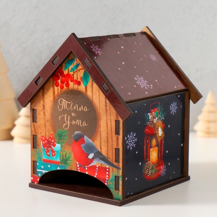 Чайный домик  Чайный домик "Тепла и уюта" 10,5х9,5х12 см