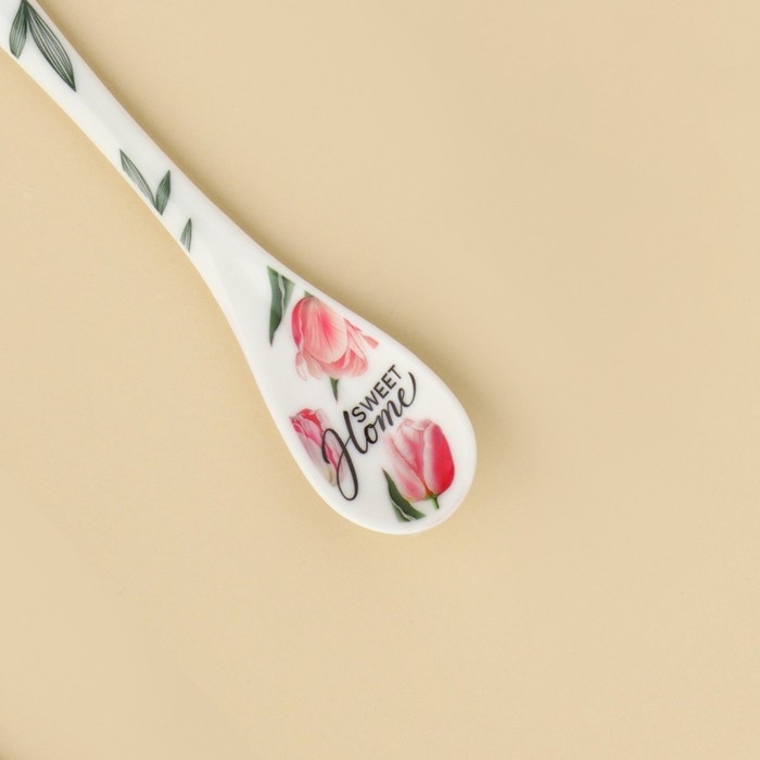 Ложка сувенирная &laquo;С 8 Марта&raquo;, керамика, 2,5 х 12,5 см.