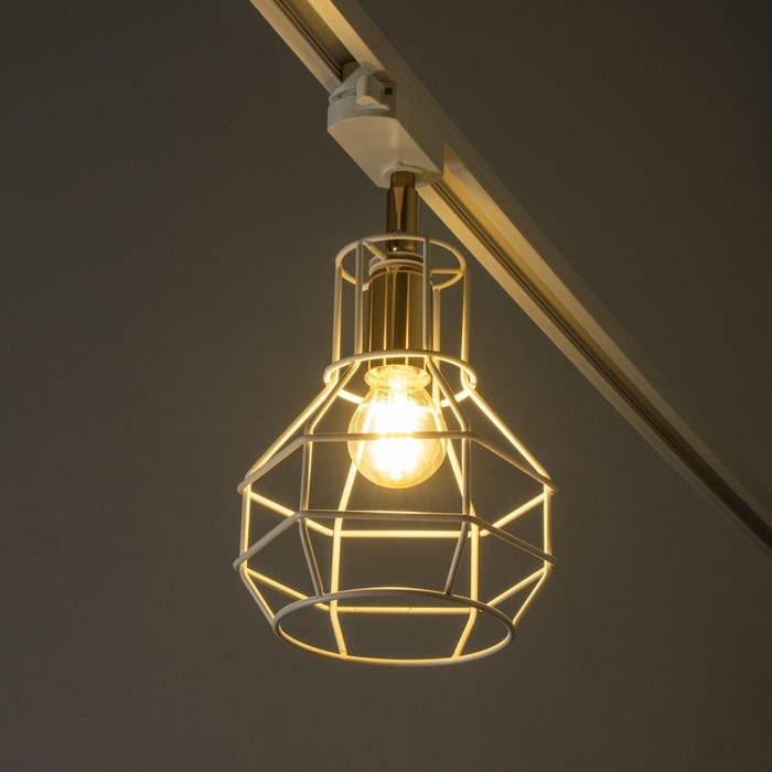 Светильник трековый Светильник трековый "Ортико" Е14 40Вт белый 20х14х13см