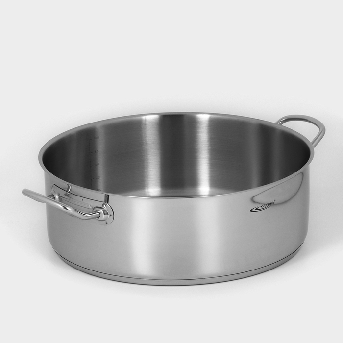 Кастрюля «Общепит», 12 л, капсульное дно, индукция Кастрюля «Общепит», 12 л, капсульное дно, индукция