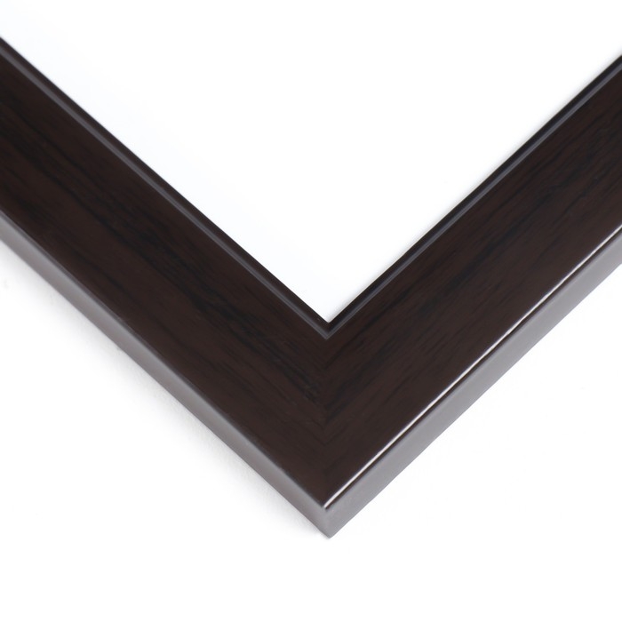 Фоторамка пластик 30х40 см Фоторамка пластик 30х40 см "Горький шоколад" 42,7х32,7 см