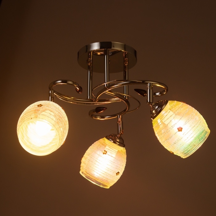 Люстра Люстра "Аббелла" 3х40Вт Е27 Хром МОДЕЛЬ: 2612381