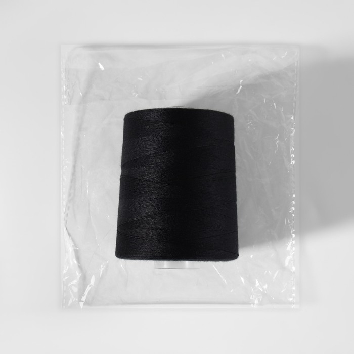 Нитки 150ЛЛ, 2500 м, цвет чёрный №115 Нитки 150ЛЛ, 2500 м, цвет чёрный №115