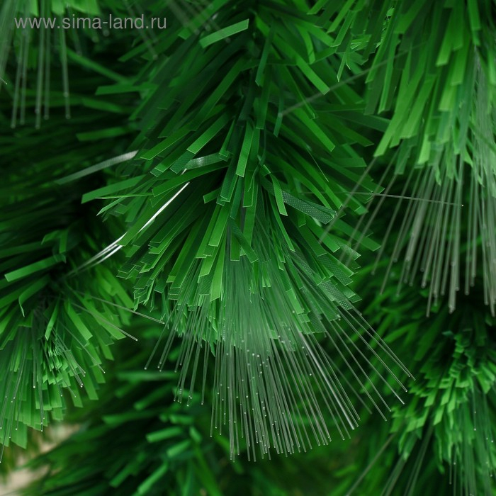 Ёлка фиброоптическая Ёлка фиброоптическая "Пучок перелив" 120 см d нижнего яруса 64 см125 веток