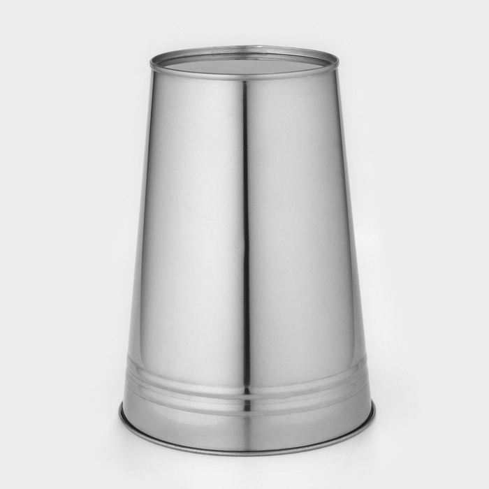 Вазон без ручек, 7 л, h=29 см, нержавеющая сталь, ГОСТ Вазон без ручек, 7 л, h=29 см, нержавеющая сталь, ГОСТ