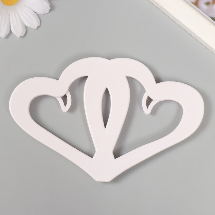 Каттер для полимерной глины  Каттер для полимерной глины "Сплетённые сердца" 8,7х13,3х0,7 см