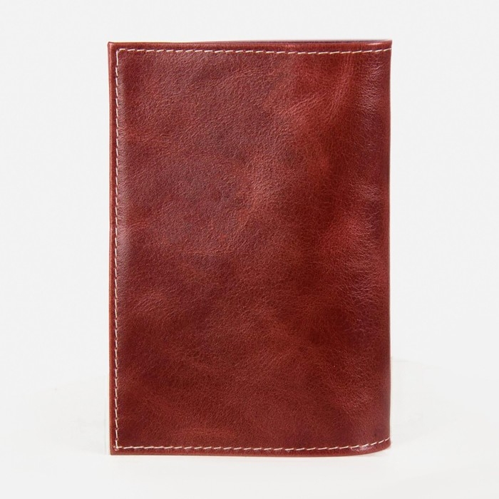 Обложка для паспорта, цвет коричневый Обложка для паспорта, цвет коричневый