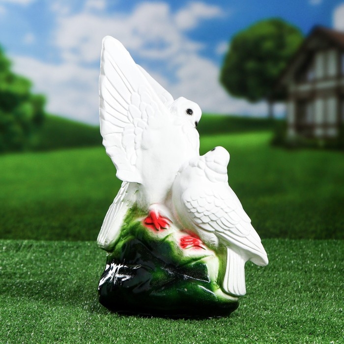 Садовая фигура Садовая фигура "Два голубя" 37см