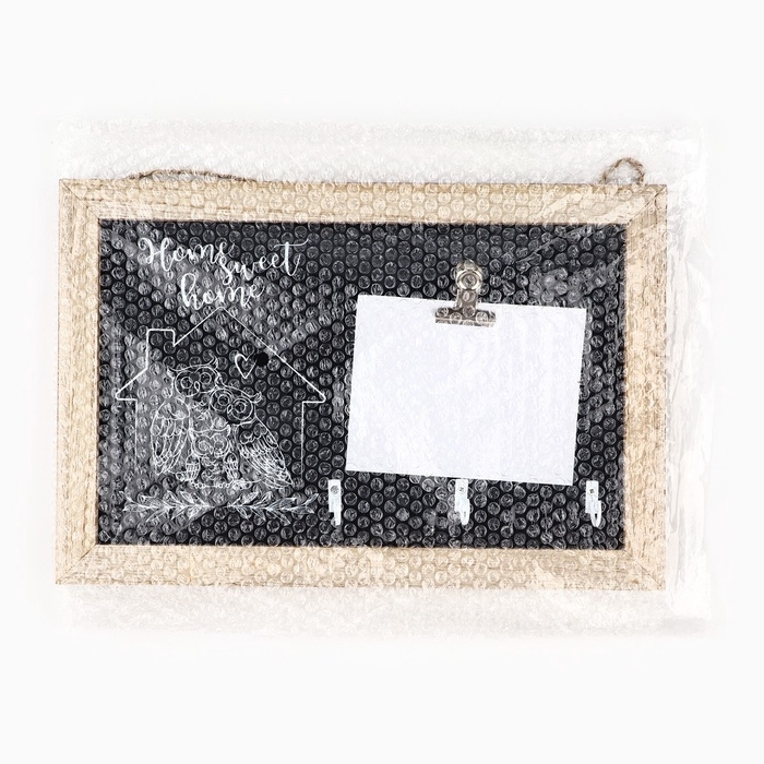 Ключница настенная с держателем «Home sweet», 20 х 30 см Ключница настенная с держателем «Home sweet», 20 х 30 см