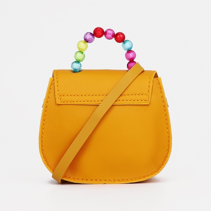 Сумка детская для девочки на магните, цвет жёлтый Сумка детская для девочки на магните, цвет жёлтый