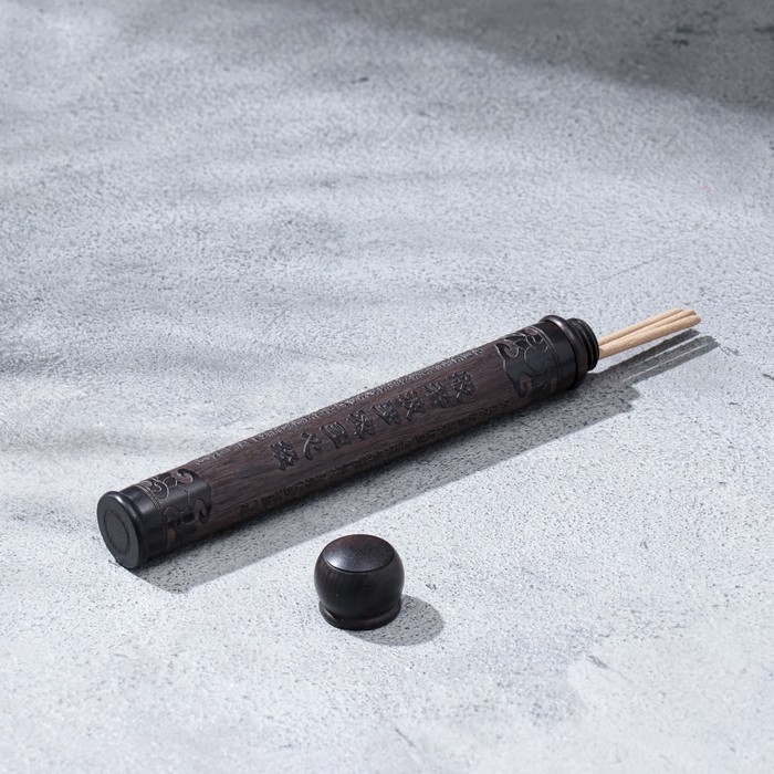 Пенал для благовоний  Пенал для благовоний "Сутра сердца", с благовониями