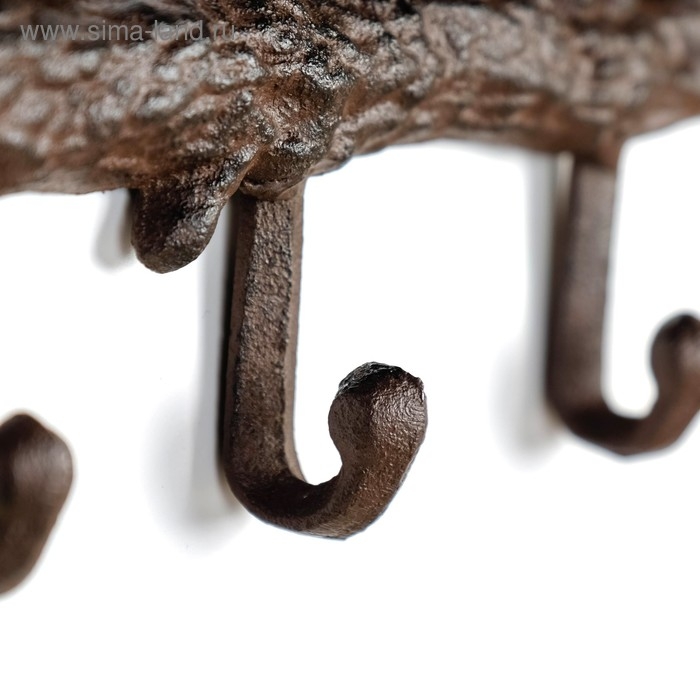 Крючки декоративные металл Крючки декоративные металл "Медведь с медвежонком в лесу" 14,5х33х2,5 см