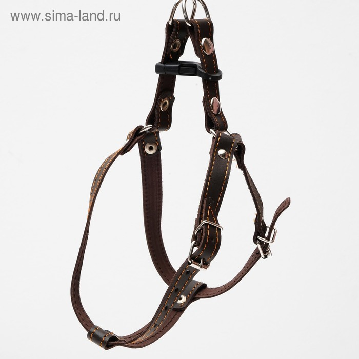 Шлейка быстросъемная с фастексом,ОШ 25-35 см, ОГ 30-40 см, микс