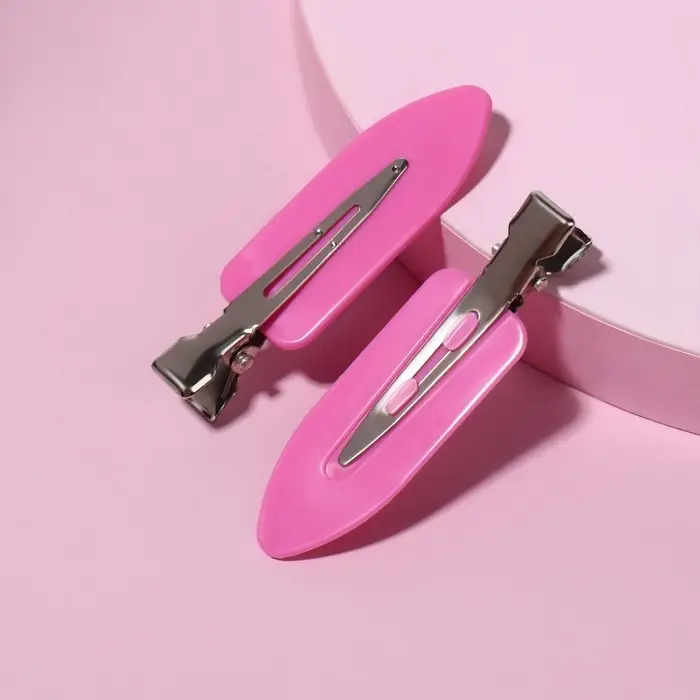 Зажимы для волос, набор - 4 шт., 1.8×6 (±1) см, МИКС Зажимы для волос, набор - 4 шт., 1.8×6 (±1) см, МИКС