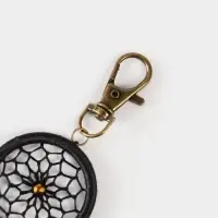 Брелок ловец снов, 17 см, чёрный Брелок ловец снов, 17 см, чёрный