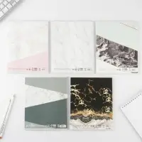 Тетрадь в клетку, 48 л., А5, на скрепке, блок №1 «Мрамор» МИКС Тетрадь в клетку, 48 л., А5, на скрепке, блок №1 «Мрамор» МИКС