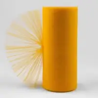 Фатин, 15 см, 23&plusmn;1 м, 11&plusmn;1 г/м&sup2;, тёмно-жёлтый №6