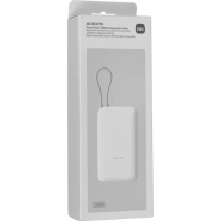 Внешний аккумулятор с встр.каб. Xiaomi BHR9738GL 20000mAh GL Light Gray