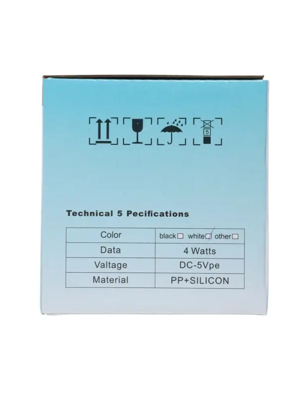 Помпа для воды LWP-05, электрическая, 4 Вт, 1.2 л/мин, 1200 мАч, от АКБ, белый