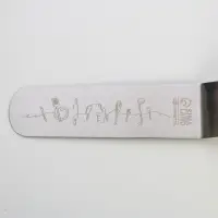 Лопатка кондитерская с деревянной ручкой &laquo;Кухня&raquo;, 26.5 см х 3 см