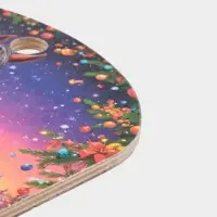 Доска разделочная сувенирная Дарим Красиво «Символ года. С новым годом», дерево, 27.5×19.5×0.5 см, разноцветная