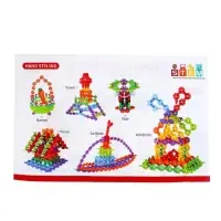 Конструктор обучающий &laquo;Круглые снежинки&raquo;, 198 деталей