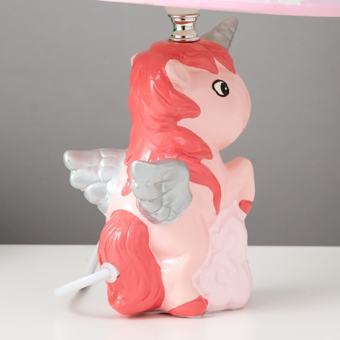 Настольная лампа 16556/1 E14 40Вт розовый 20х20х34 см Настольная лампа 16556/1 E14 40Вт розовый 20х20х34 см