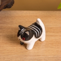 Сувенир «Котёнок», 3×6×5 см, дерево, МИКС