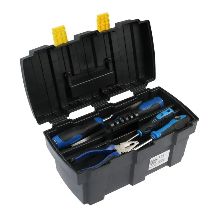 Ящик для инструмента ТУНДРА, 13", 330&times;177&times;155 мм, пластиковый, подвижный лоток