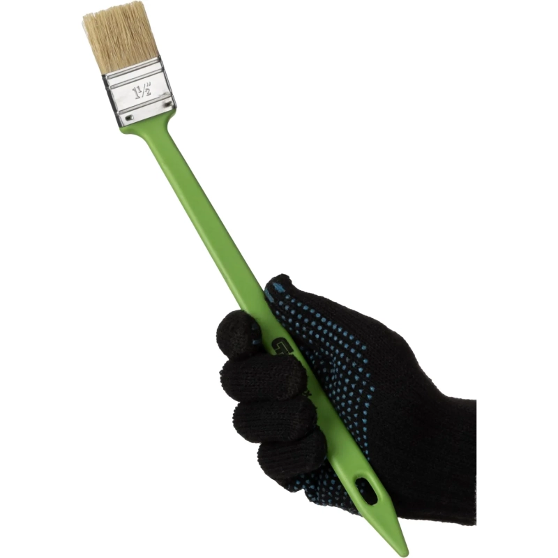 Кисть радиаторная 36 мм (1,5) натур. щетина пластик. ручка Сибртех 83856