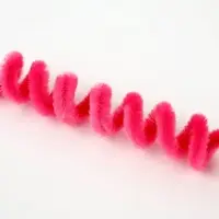 Синельная проволока набор 50 шт., розовая, 30 см