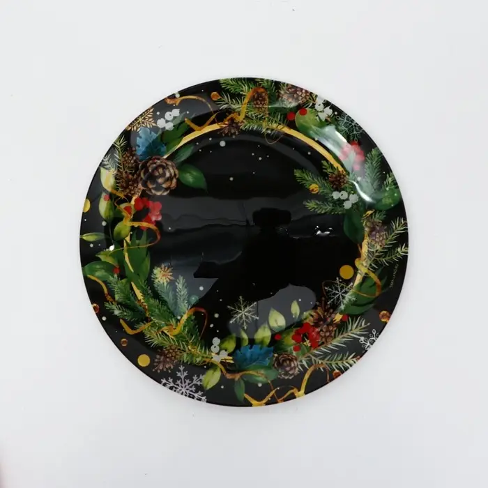 Тарелка круглая Тарелка круглая "Зиимние истории", 20 см