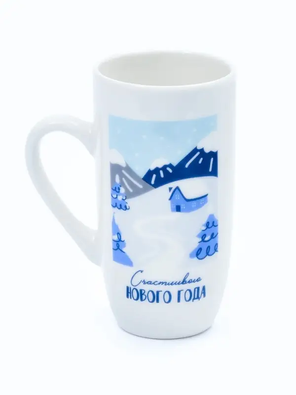 Кружка новогодняя керамическая &laquo;Счастливого Нового года&raquo;, 240 мл