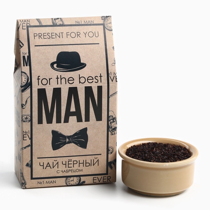 Чай в коробке домик «Лучшему мужчине», 20 г Чай в коробке домик «Лучшему мужчине», 20 г